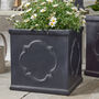 Monviso Black Embossed Planter, thumbnail 4 of 7