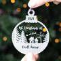 Personalised New Home Christmas Bauble Acrylic, thumbnail 1 of 3