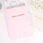 Undated Weekly Pink A5 Planner Notebook Diary, thumbnail 7 of 8