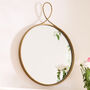 Gold Braided Wall Mirror, thumbnail 1 of 4