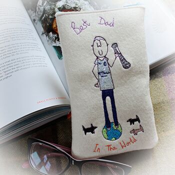 Best Dad In The World Glasses Case, Personalised, 2 of 12