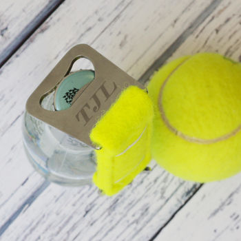 Personalised Tennis Ball Bottle Opener Keyring, 4 of 5
