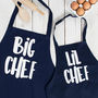 Big / Lil Chef Father And Son Apron Set, thumbnail 1 of 8