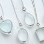 Pick Your Shape Small Silver Keepsake Locket Necklace, thumbnail 1 of 12