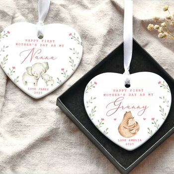 Personalised First Mother's Day As My Mummy Keepsake Gift Ornament, 5 of 12