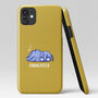 Personalised Sleeping Elephant Name Phone Case, thumbnail 3 of 6