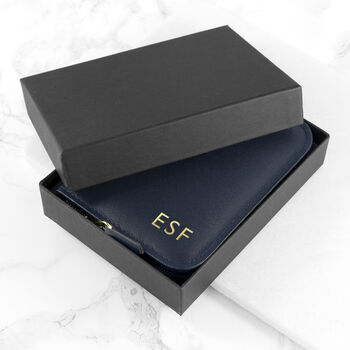 Personalised Leather Double Playing Cards Case, 9 of 12