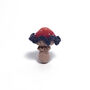 Shetland Wool Mushroom Bag Charm Collection, thumbnail 2 of 2