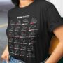 Formula One F1 2025 / 2026 Calendar Track F1 T Shirt Gift For Her, thumbnail 1 of 2