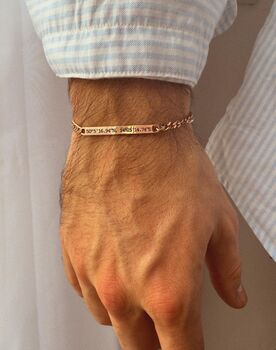 Rose Golden Personalised Chain Bracelet, 3 of 9