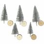 Decorative Bottle Brush Trees Green, Gold Or Silver, thumbnail 10 of 12