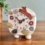 Fox Small Table Clock, thumbnail 1 of 5