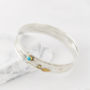 Secret Garden Turquoise Silver Ring And Bangle Set, thumbnail 5 of 8