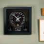 Personalised Jaguar E Type Series One Wall Clock, thumbnail 1 of 5