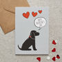 Cocker Spaniel Valentine's Day Card, thumbnail 1 of 5