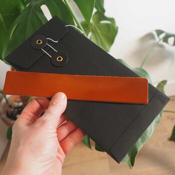 Love Reading Leather Bookmark, 5 of 5