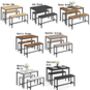 Three Piece Dining Table Set With Benches For Kitchen, thumbnail 10 of 10