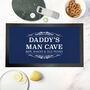 Personalised Dad's Man Cave Bar Mat, thumbnail 2 of 2
