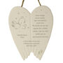 Personalised Little Angel Wings For Baby Loss, thumbnail 3 of 3