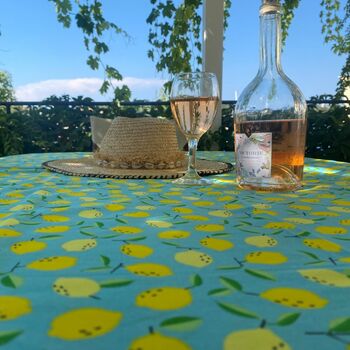 Provencal Lemon Design Tablecloth St Tropez, 3 of 7
