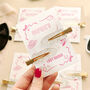 Last Rodeo Hen Do Hair Pearl Clips Hen Party Favour Party Bag Filler, thumbnail 4 of 6