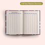 2027 Diary | A5 Hardcover Week To View | Sky Blue And Plum, thumbnail 2 of 7