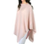 Personalised Blush Pink Pure Cashmere Button Poncho, thumbnail 1 of 12