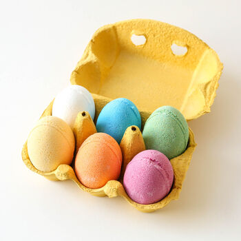 Egg Box Of Six Easter Bath Bombs, 2 of 3