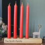 Personalised Reindeer Christmas Candle Holder, thumbnail 1 of 4
