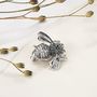 Sterling Silver Bee Brooch, thumbnail 2 of 4