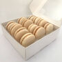 Nutella Chocolate Hazelnut Macarons Gift Box Of 12, thumbnail 1 of 3