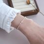 Zendaya White Silver Galaxy Stars Charm Gift Bracelet, thumbnail 5 of 6