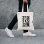 Zro Fks Gvn Cheeky Tote Bag, thumbnail 2 of 5