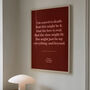Personalised Lyric Print, thumbnail 8 of 11