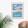 Glacier Bay National Park USA Travel Poster Art Print, thumbnail 4 of 8