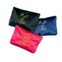 Full Of Shit Pink Embroidered Pouch, thumbnail 1 of 6
