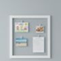 French Style Wire Memo Board With Matching Pegs, thumbnail 6 of 9