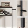 Two Tier Slim Console Table Sofa Table Storage, thumbnail 4 of 5