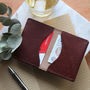 Personalised Slim Leather Wallet For Cash And Cards, thumbnail 2 of 8