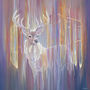 Stag Abstract Painting, thumbnail 3 of 8