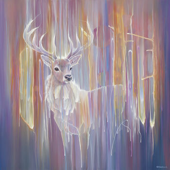 Stag Abstract Painting, 3 of 8