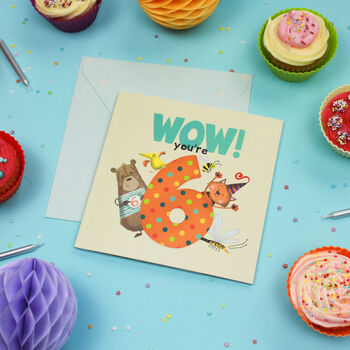 Wow You're Six! A Birthday Book You Can Send As A Card, 7 of 12