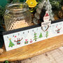 Personalised Advent Slider Merry Christmas Trees, thumbnail 3 of 5