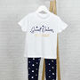 Sweet Dreams Personalised Kids Star Pyjamas, thumbnail 1 of 3