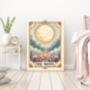 The Moon Tarot Playing Card Art Print, thumbnail 3 of 3