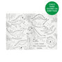 Dino Adventure Personalised Colouring Book, thumbnail 5 of 6