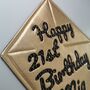 Personalised Gold Sparkly Birthday Party Decoration, thumbnail 3 of 12
