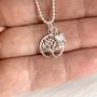 Handmade Tree Of Life Personalised Necklace, thumbnail 3 of 6