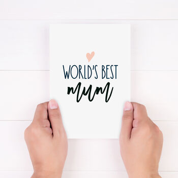 World's Best Mum Card, 2 of 10
