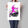 Softball Personalised Sport Poster, thumbnail 1 of 5